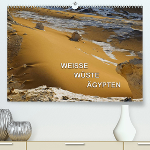 Weisse Wüste Ägypten (Premium, hochwertiger DIN A2 Wandkalender 2023, Kunstdruck in Hochglanz) von Zinn,  Gerhard