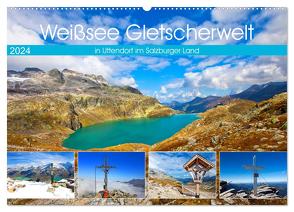 Weißsee Gletscherwelt (Wandkalender 2024 DIN A2 quer), CALVENDO Monatskalender von Kramer,  Christa