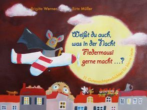 Weißt du auch, was in der Nacht Fledermausi gerne macht? von Müller,  Birte, Werner,  Brigitte