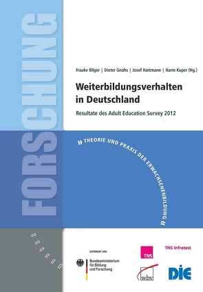 Weiterbildungsverhalten in Deutschland von Bilger,  Frauke, Gnahs,  Dieter, Hartmann,  Josef, Kuper,  Harm