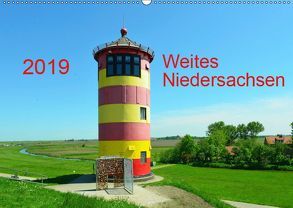 Weites Niedersachsen (Wandkalender 2019 DIN A2 quer) von Wösten,  Heinz