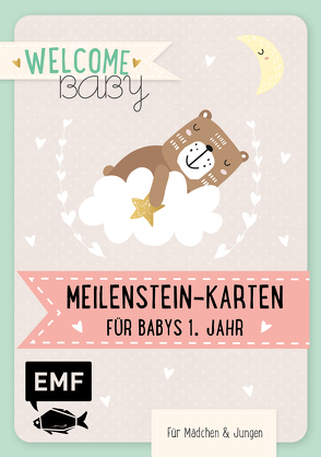 Welcome Baby – Meilenstein-Karten für Babys 1. Jahr von Edition Michael Fischer