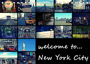 welcome to New York City (Tischkalender 2023 DIN A5 quer) von Büttner,  Stephanie