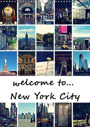 welcome to New York City (Wandkalender 2019 DIN A3 hoch) von Büttner,  Stephanie