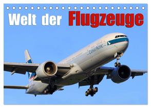 Welt der Flugzeuge (Tischkalender 2024 DIN A5 quer), CALVENDO Monatskalender von Philipp,  Daniel