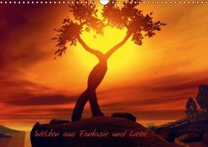 Welten aus Fantasie und Liebe (Wandkalender 2019 DIN A3 quer) von Schröder,  Karsten