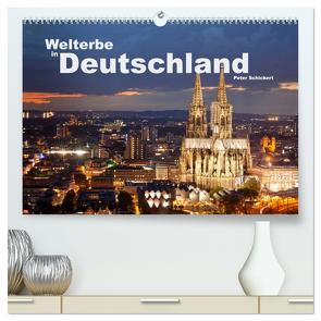 Welterbe in Deutschland (hochwertiger Premium Wandkalender 2024 DIN A2 quer), Kunstdruck in Hochglanz von Schickert,  Peter