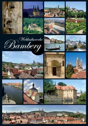 Weltkulturerbe Bamberg Poster von Melnicky,  Thorsten