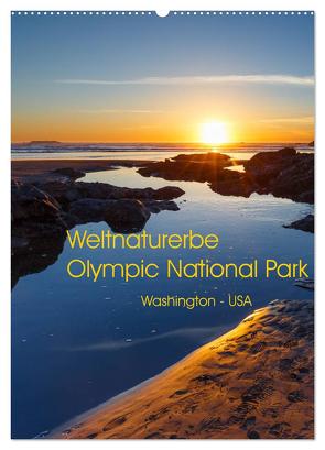 Weltnaturerbe Olympic National Park (Wandkalender 2024 DIN A2 hoch), CALVENDO Monatskalender von Klinder,  Thomas