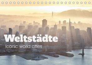 Weltstädte – Iconic world cities (Tischkalender 2022 DIN A5 quer) von Colombo,  Matteo