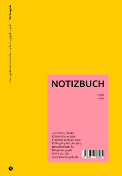 Wende-Notizbuch von Schneider,  Cosima