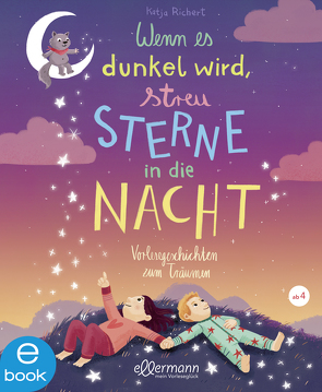 Wenn es dunkel wird, streu Sterne in die Nacht von Hänsch,  Lisa, Richert,  Katja