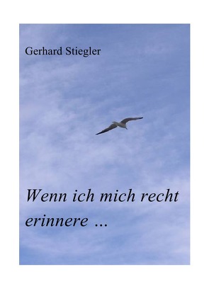 Wenn ich mich recht erinnere … von Stiegler,  Gerhard