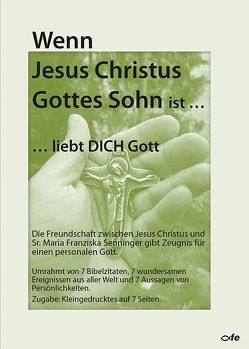 Wenn Jesus Christus Gottes Sohn ist … liebt Dich Gott von Wundlechner,  Klaus