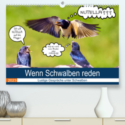 Wenn Schwalben reden (Premium, hochwertiger DIN A2 Wandkalender 2023, Kunstdruck in Hochglanz) von P. Frischmuth,  Uwe