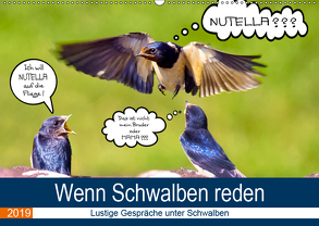 Wenn Schwalben reden (Wandkalender 2019 DIN A2 quer) von P. Frischmuth,  Uwe