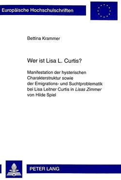 Wer ist Lisa L. Curtis? von Jungmann-Krammer,  Bettina