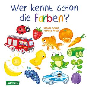 Wer kennt schon die Farben? von Gruber,  Denitza, Moser,  Annette