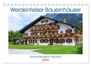 Werdenfelser Bauernhäuser – Schmuckstücke in Farchant (Tischkalender 2024 DIN A5 quer), CALVENDO Monatskalender von Berger (Kabefa),  Karin