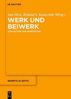 Werk und Beiwerk von Hess,  Jan, Kamzelak,  Roland S