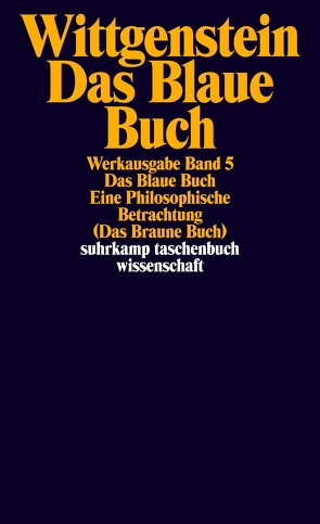 Werkausgabe in 8 Bänden von Morstein,  Petra von, Rhees,  Rush, Wittgenstein,  Ludwig