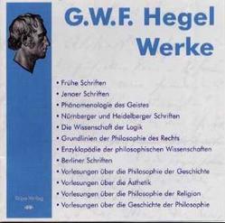 Werke von Hegel,  Georg W F