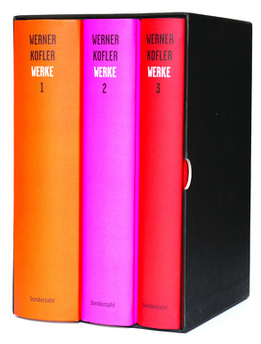 Werke (3 Bände) von Dürr,  Claudia, Köfler,  Werner, Sonnleitner,  Johann, Straub,  Wolfgang