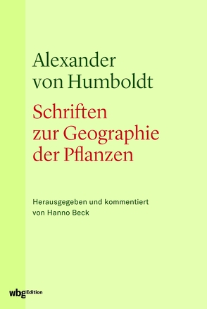 Werke von Beck,  Hanno, Humboldt,  Alexander von