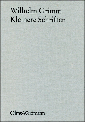 Werke von Grimm,  Wilhelm