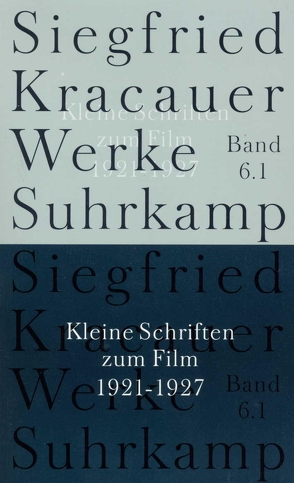 Werke in neun Bänden von Biebl,  Sabine, Kracauer,  Siegfried, Mülder-Bach,  Inka, Wenzel,  Mirjam