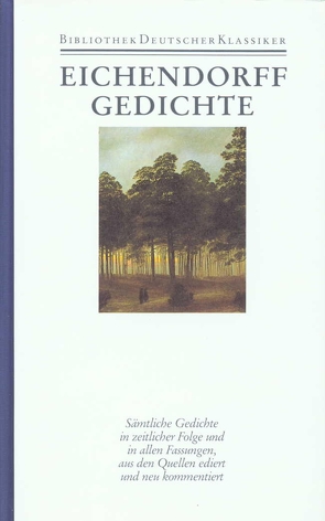 Werke in sechs Bänden von Eichendorff,  Joseph von, Schultz,  Hartwig
