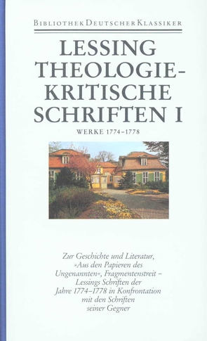 Werke und Briefe. 12 in 14 Bänden von Lessing,  Gotthold Ephraim, Schilson,  Arno