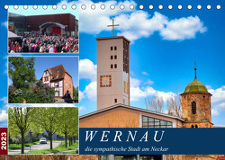 Wernau, die sympathische Stadt am Neckar (Tischkalender 2023 DIN A5 quer) von Huschka,  Klaus-Peter