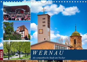 Wernau, die sympathische Stadt am Neckar (Wandkalender 2023 DIN A4 quer) von Huschka,  Klaus-Peter
