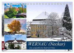 Wernau (Neckar), eine sympathische Stadt im Fokus (Tischkalender 2024 DIN A5 quer), CALVENDO Monatskalender von Huschka,  Klaus-Peter