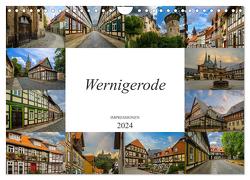 Wernigerode Impressionen (Wandkalender 2024 DIN A4 quer), CALVENDO Monatskalender von Meutzner,  Dirk