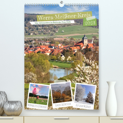 Werra-Meißner-Kreis (Premium, hochwertiger DIN A2 Wandkalender 2023, Kunstdruck in Hochglanz) von Löwer,  Sabine