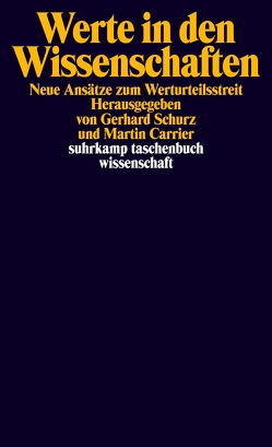 Werte in den Wissenschaften von Carrier,  Martin, Schurz,  Gerhard