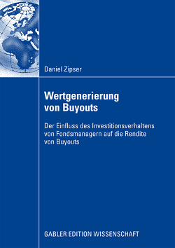 Wertgenerierung von Buyouts von Rudolf,  Markus, Zipser,  Daniel