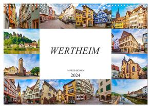 Wertheim Impressionen (Wandkalender 2024 DIN A3 quer), CALVENDO Monatskalender von Meutzner,  Dirk