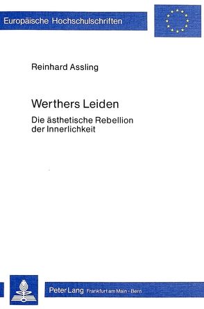 Werthers Leiden von Assling,  Reinhard