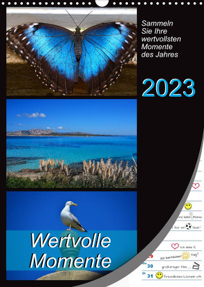 Wertvolle Momente – Sammeln Sie Ihre wertvollsten Momente (Wandkalender 2023 DIN A3 hoch) von Mowaru