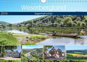Weserbergland – sagenhaft schön (Wandkalender 2019 DIN A4 quer) von Becker,  Thomas