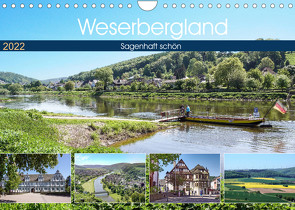 Weserbergland – sagenhaft schön (Wandkalender 2022 DIN A4 quer) von Becker,  Thomas