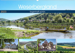 Weserbergland – sagenhaft schön (Wandkalender 2023 DIN A2 quer) von Becker,  Thomas