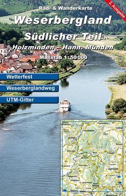 Weserbergland Südlicher Teil von KKV Kartographische Kommunale Verlagsgesellschaft mbH