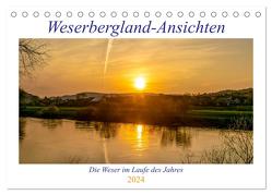 Weserberglandansichten (Tischkalender 2024 DIN A5 quer), CALVENDO Monatskalender von Weserbergland,  Fotografiecentrum