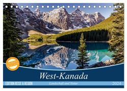 West-Kanada (Tischkalender 2024 DIN A5 quer), CALVENDO Monatskalender von Gerber,  Thomas