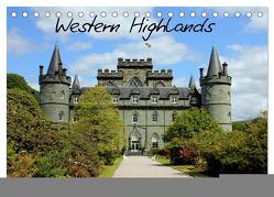 Western Highlands – Schottland (Tischkalender 2024 DIN A5 quer), CALVENDO Monatskalender von Schwarz,  Sylvia