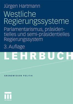 Westliche Regierungssysteme von Hartmann,  Jürgen